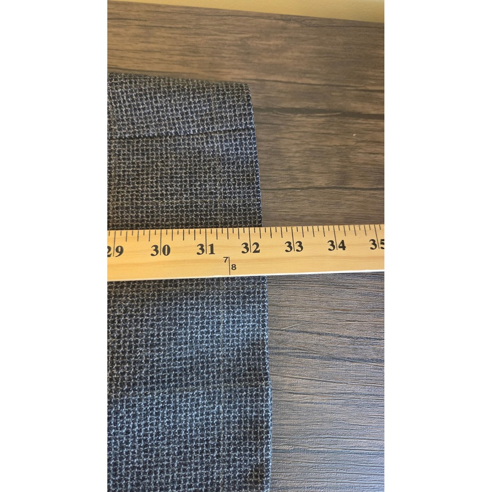 Hickey Freeman Canterbury Grey Micro Check Blazer Mens 43R Wool Cashmere Vtg - Picture 6 of 11
